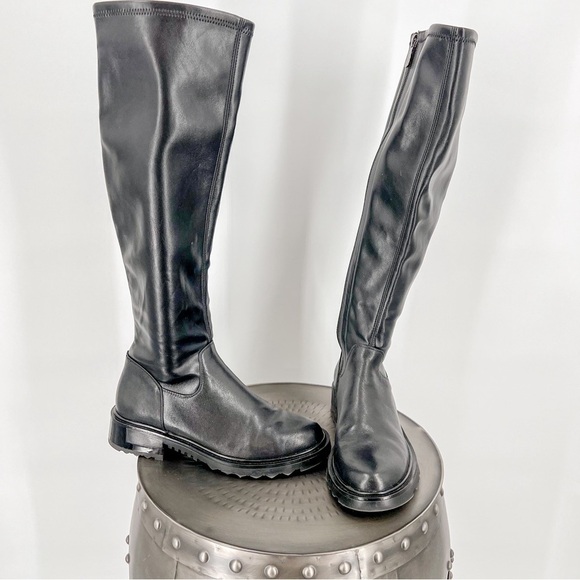 Black NL Collection Over the Knee Boots - Picture 1 of 12